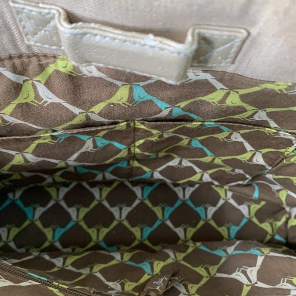 Vera Bradley Large Promenade Tote BAG WITH MATCHING WALLET "SITTIN' IN A TREE" - Picture 11 of 16